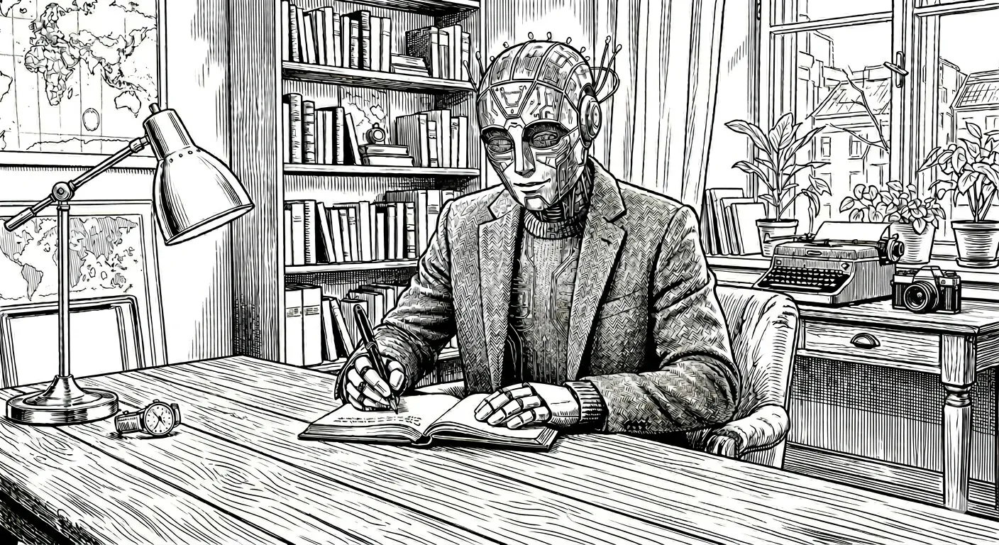An AI coding agent writing in its private journal